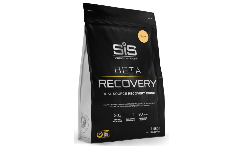 Пищевая добавка порошковая SiS Beta Recovery Vanila 1.5kg 