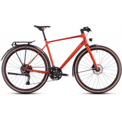Bicycle Cube Nulane Pro FE fireorange'n'black 2025