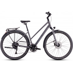 Bicycle Cube Touring Pro Trapeze slabgrey'n'metal 2025