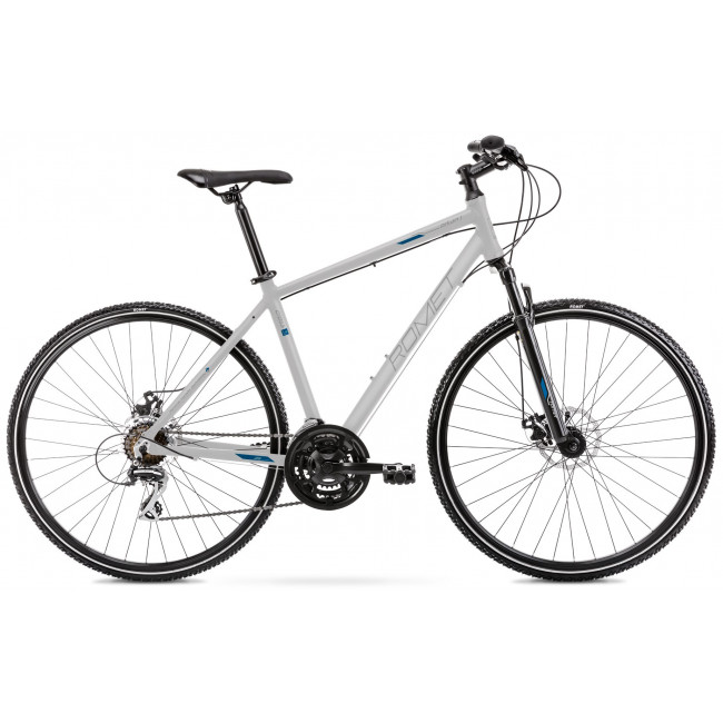 Bicycle Romet Orkan 1 M 2024 silver-blue