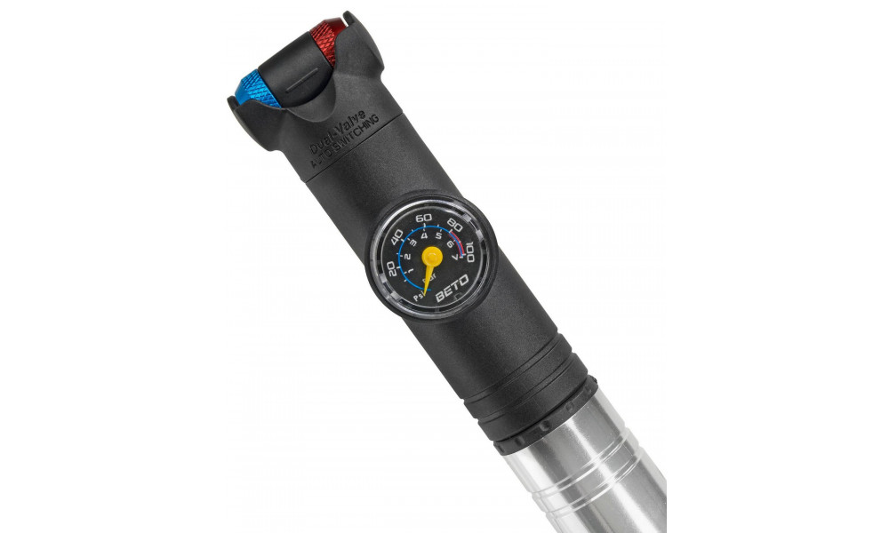 Помпа BETO Mini PRO Alu TH-004AGN with hose and manometer 5bar - 3