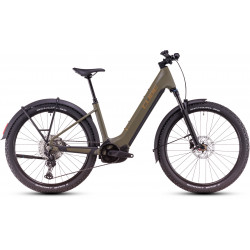E-bike Cube Reaction Hybrid Pro 600 Allroad Easy Entry 27.5 dustyolive'n'gold 2025 E-bike Cube Reaction Hybrid Pro 600 Allroad Easy Entry 27.5 dustyolive'n'gold 2025