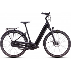 E-bike Cube Supreme Hybrid Comfort SLX 625 Easy Entry black'n'metal 2025
