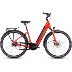 E-bike Cube Supreme RT Hybrid Deluxe EX 625 Easy Entry fireorange'n'lunar 2025 E-bike Cube Supreme RT Hybrid Deluxe EX 625 Easy Entry fireorange'n'lunar 2025