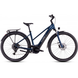 E-bike Cube Touring Hybrid ONE 500 Trapeze deepsea'n'chrome 2025