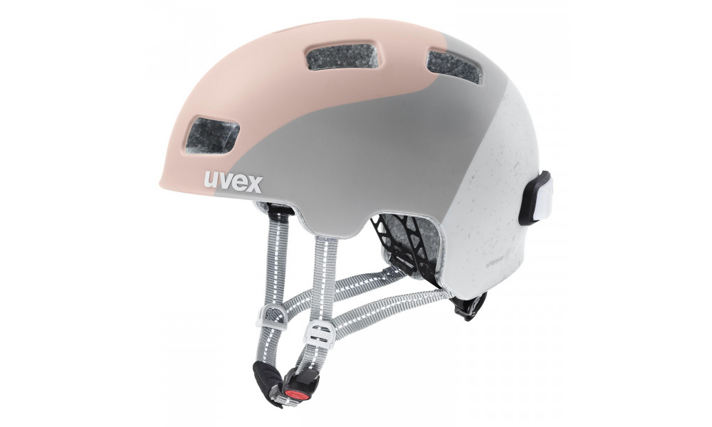 Helmet Uvex City 4 dust rose-grey wave WE - 1