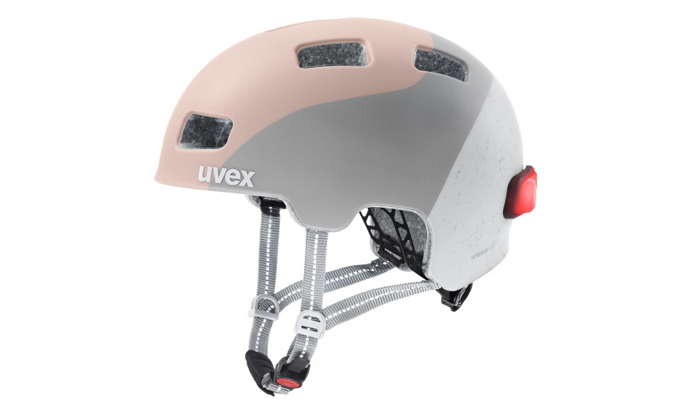 Helmet Uvex City 4 dust rose-grey wave WE - 4