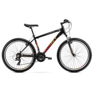 Велосипед Romet Rambler R6.0 26" 2022 black-orange