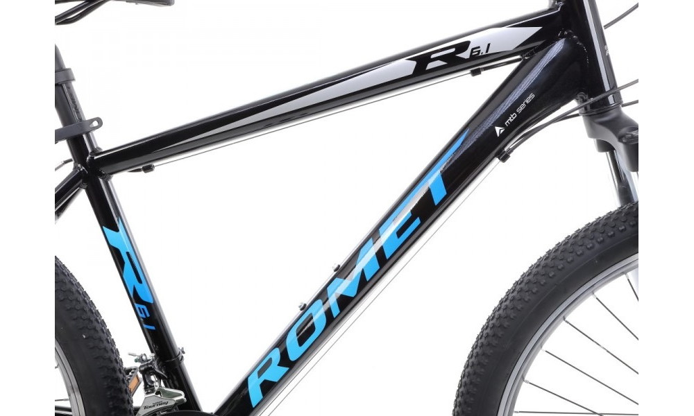 Bicycle Romet Rambler R6.1 26" 2022 black-blue - 7