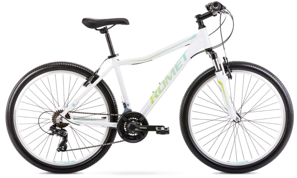 Bicycle Romet Jolene 6.0 26" 2022 white-blue 