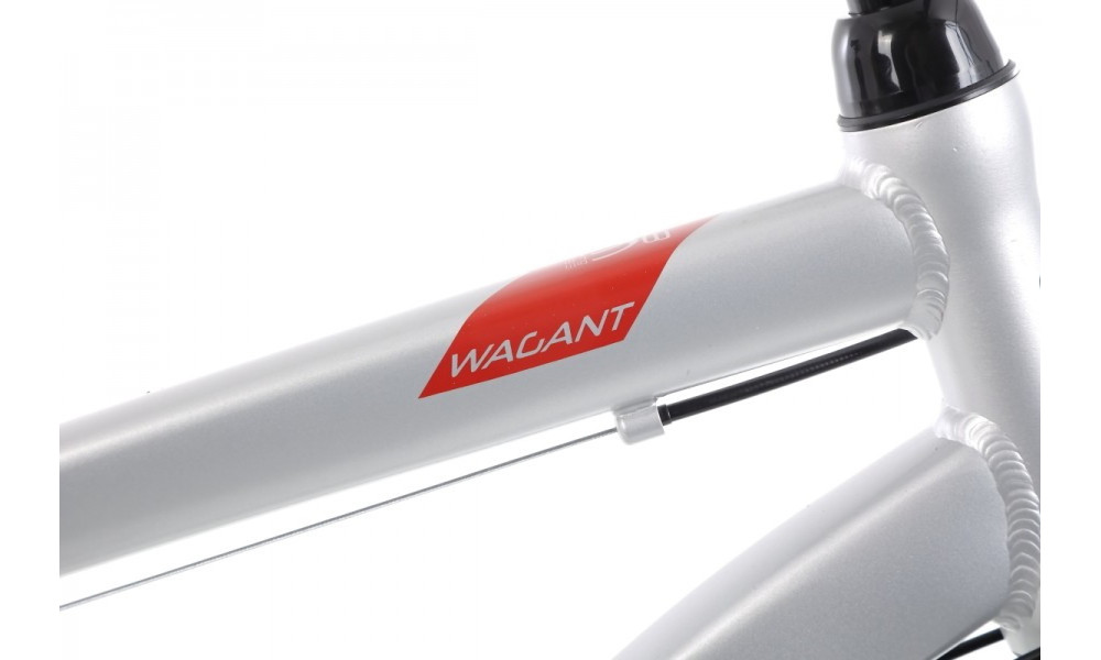 Bicycle Romet Wagant 28" 2022 silver-red - 7