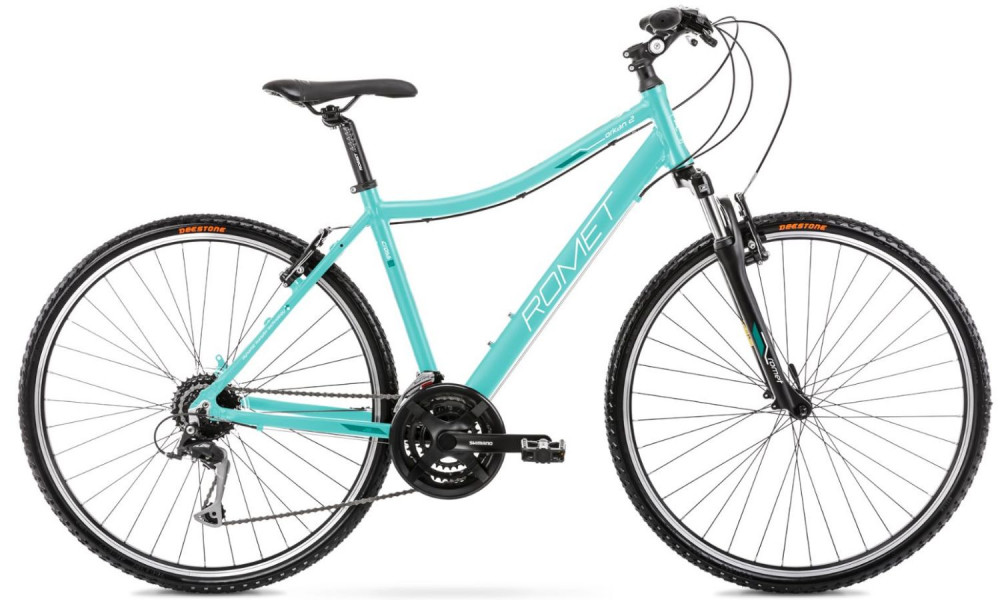 Велосипед Romet Orkan 2 D 28" 2022 turquoise 