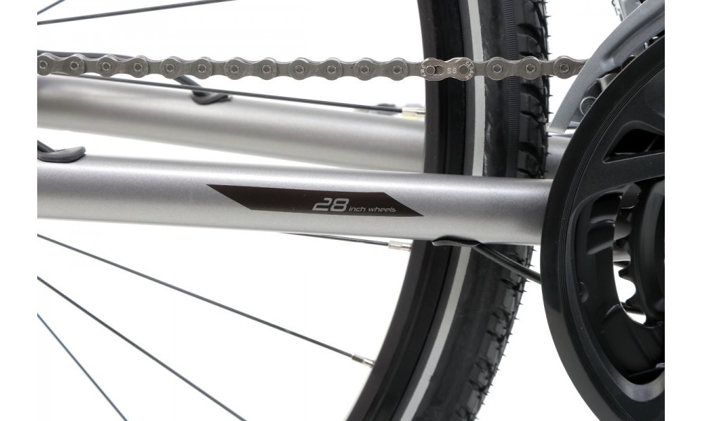 Bicycle Romet Orkan 5 M 28" 2022 graphite-black - 14