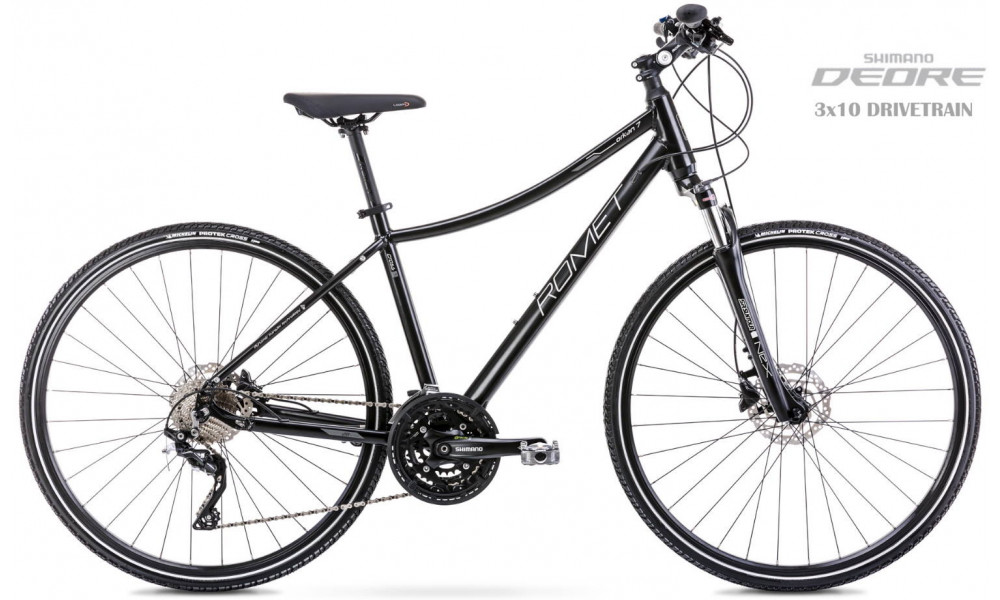 Bicycle Romet Orkan 7 D 28" 2022 black-graphite 