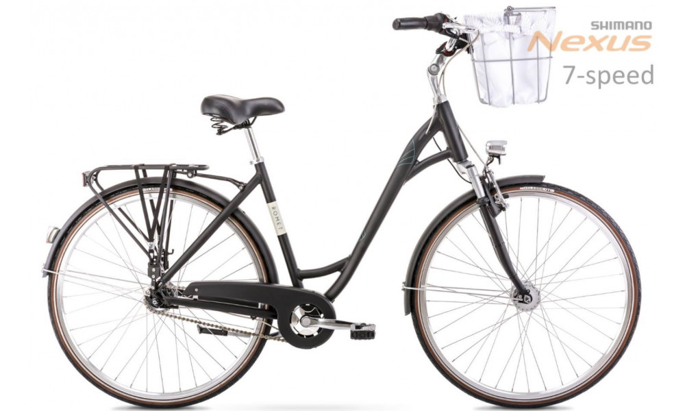 Bicycle Romet Art Deco Lux 28" 2022 black 