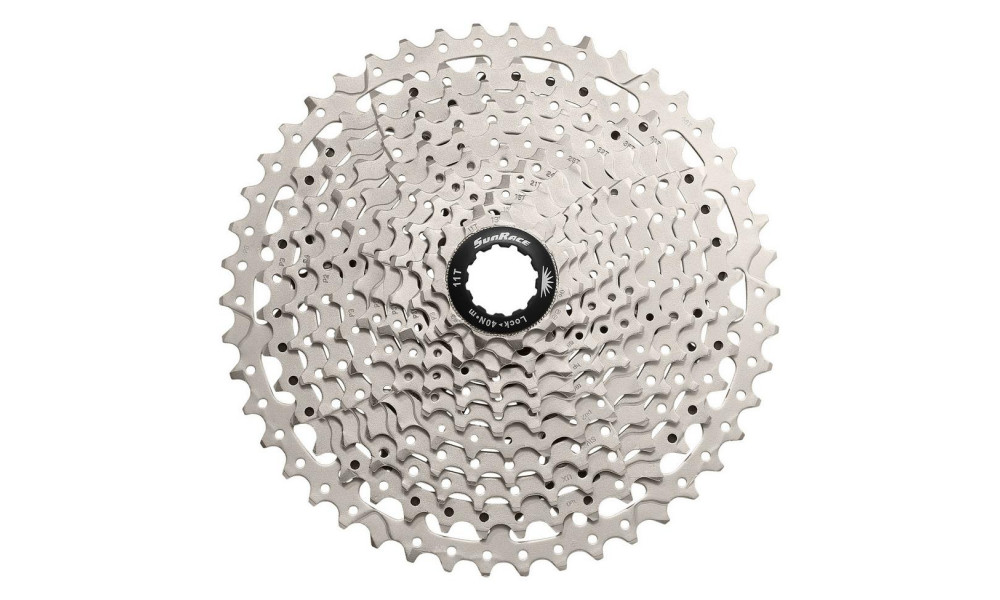 Cassette SunRace CSMS8 11-speed metallic-11-40T - 1