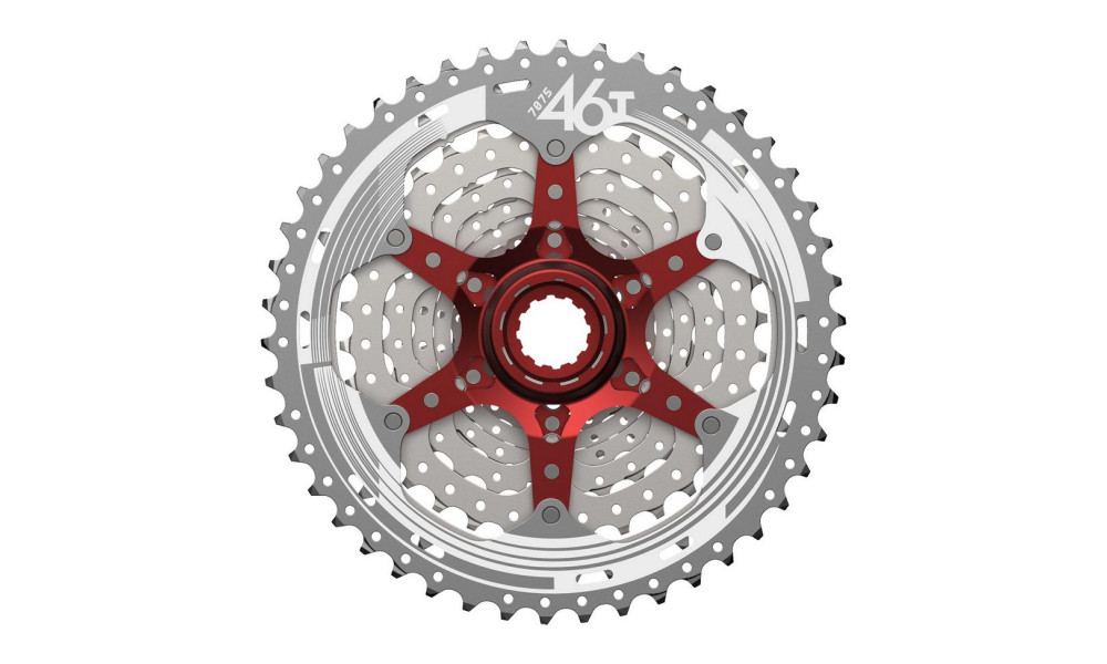 Cassette SunRace CSMX3 10-speed metallic-11-42T - 2