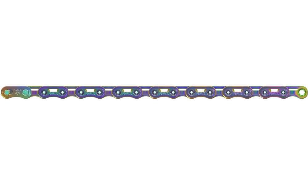 Chain SRAM Rival D1 Flattop 12-speed 120-links rainbow 