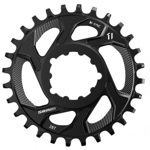 Chainring SRAM MTB X-Sync Direct Mount steel 11-speed 3mm offset 28T black