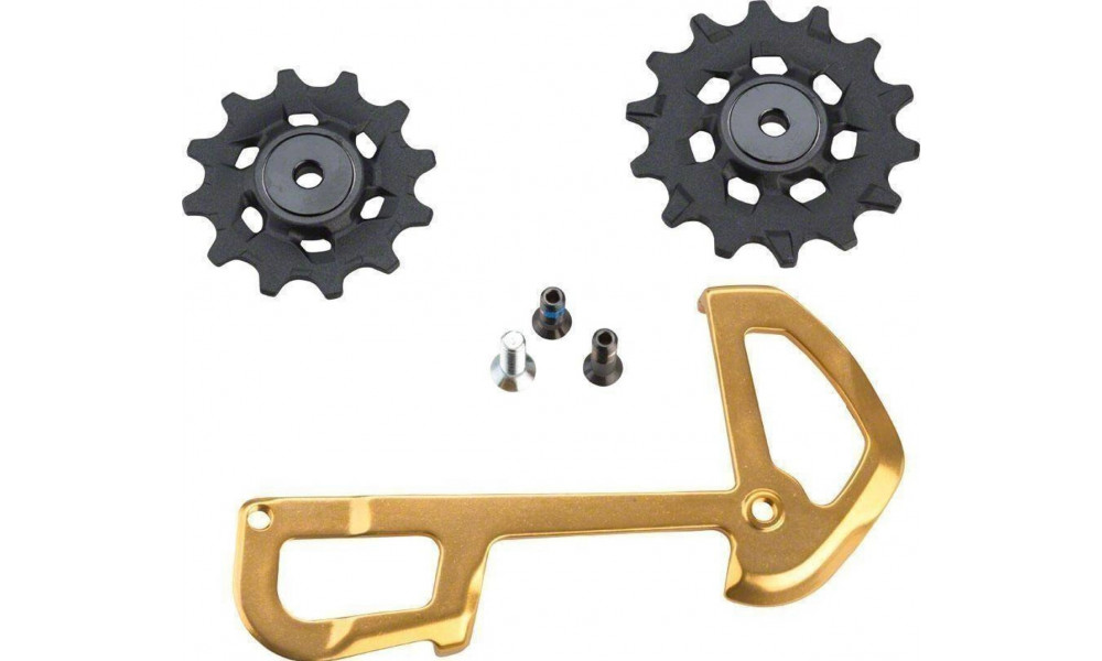 Ролики заднего переключателя SRAM XX1 Eagle with inner cage 12-speed gold 