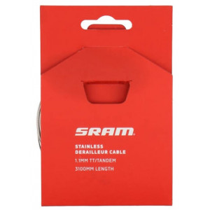 Shifting cable SRAM stainless 1.1x3100mm for TT and tandem