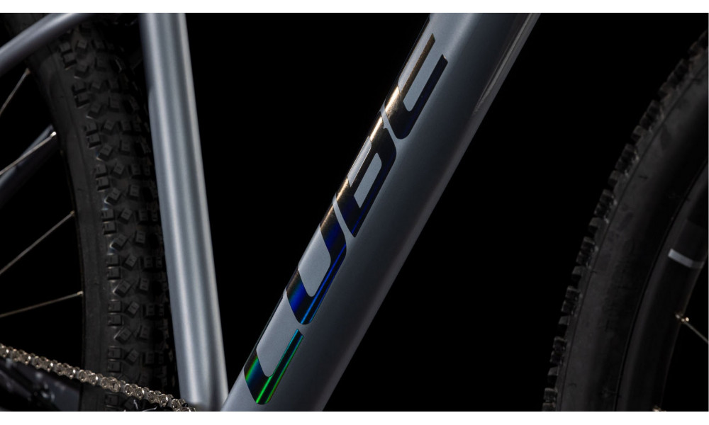 Bicycle Cube Aim Race 29 slategrey'n'rainbowblack 2025 - 2