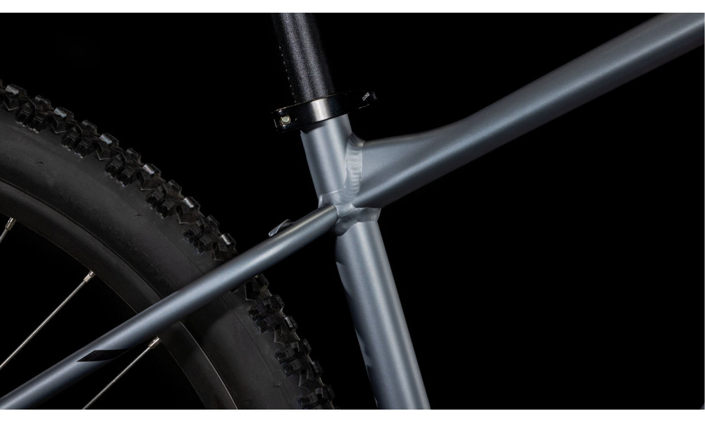 Bicycle Cube Aim Race 29 slategrey'n'rainbowblack 2025 - 5