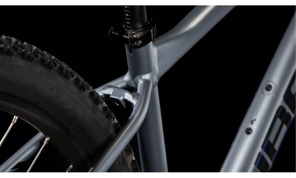 Bicycle Cube Aim Race 29 slategrey'n'rainbowblack 2025 - 6