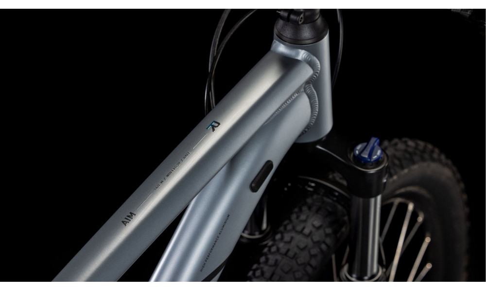 Bicycle Cube Aim Race 29 slategrey'n'rainbowblack 2025 - 8