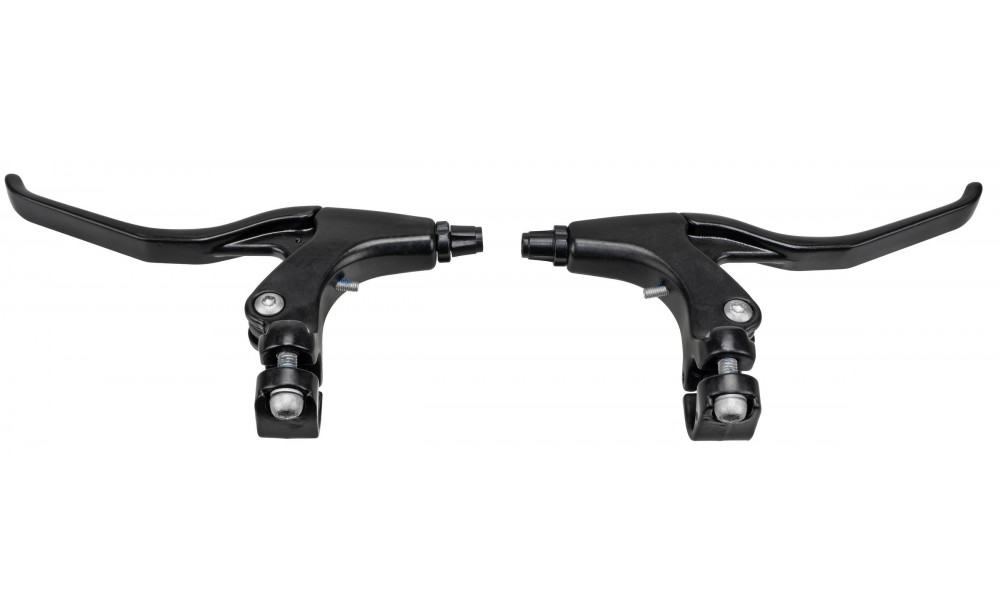 Brake levers Saccon Italy 3-finger Alu black - 5