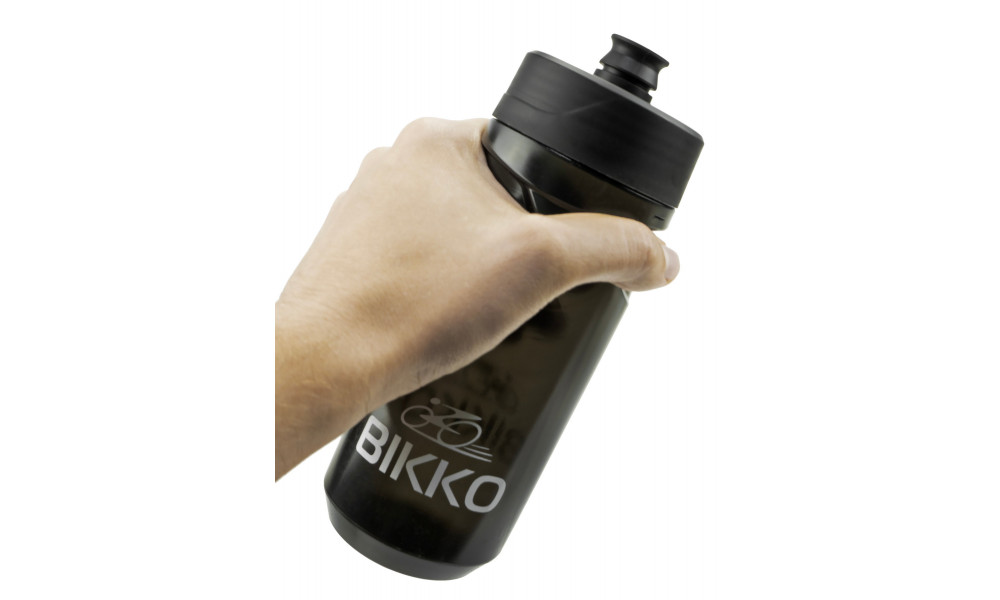 Bottle BIKKO 600ml clear black - 2