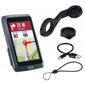 Велокомпьютер SIGMA ROX 12.1 Evo GPS Night grey Basic Set