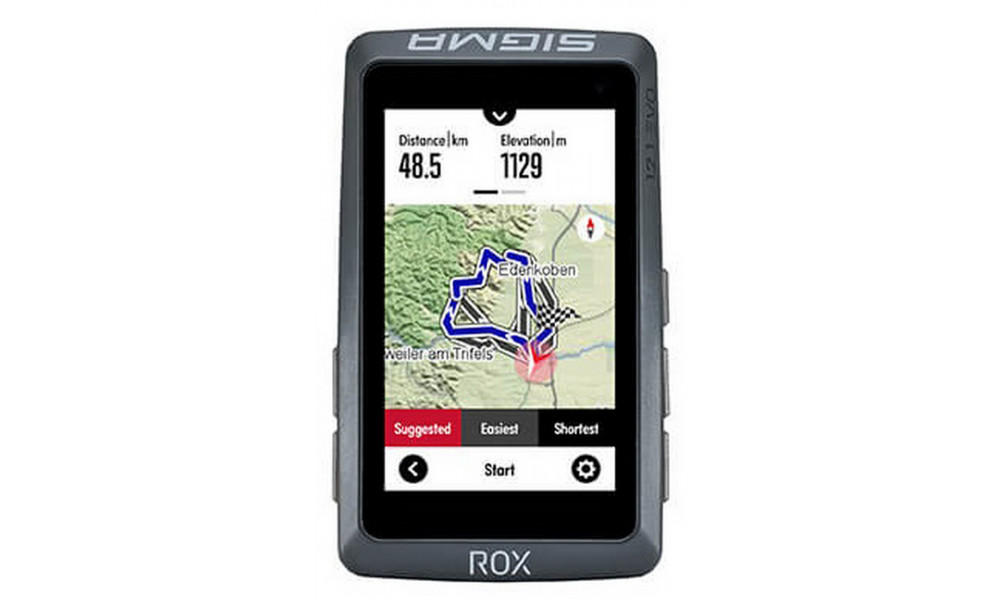 ????????????? SIGMA ROX 12.1 Evo GPS Night grey Basic Set - 7