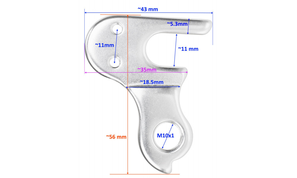 Frame dropout / hanger GW-9D - 4