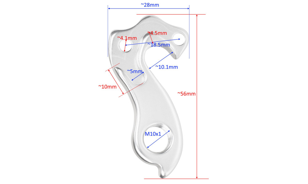 Frame dropout / hanger GW-9F - 4