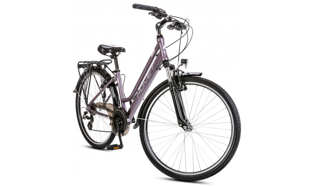 Bicycle Romet Gazela 26 1 2024 violet-pink - 7