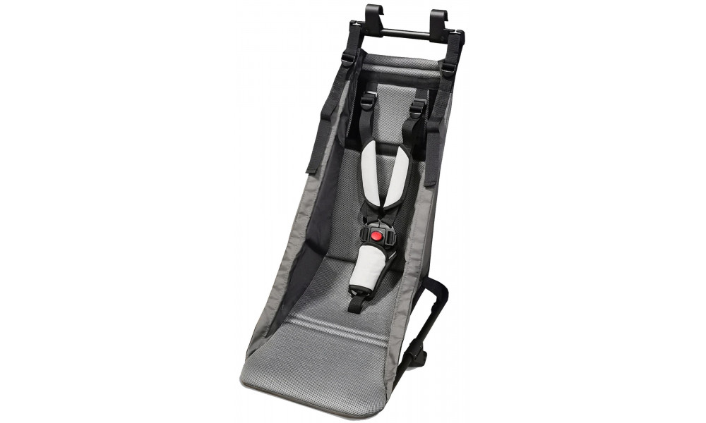 Child seat Cube for Kids Trailer Double CMPT black - 2