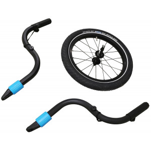 Комплект опорных колес Cube Jogger for Kids Trailer Double CMPT black