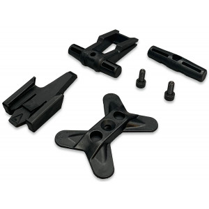 Saddle bag mounting parts ACID Click black