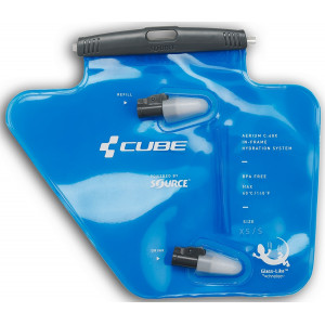 Hydration bladder Cube Aerium XS / S blue