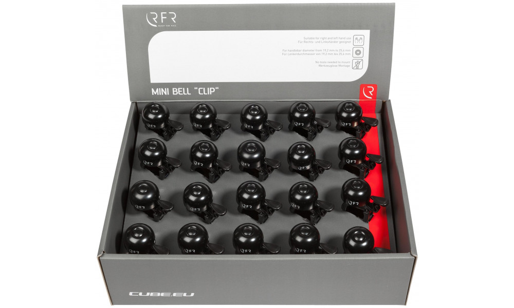 Bell RFR Clip black box (20 pcs.) - 4