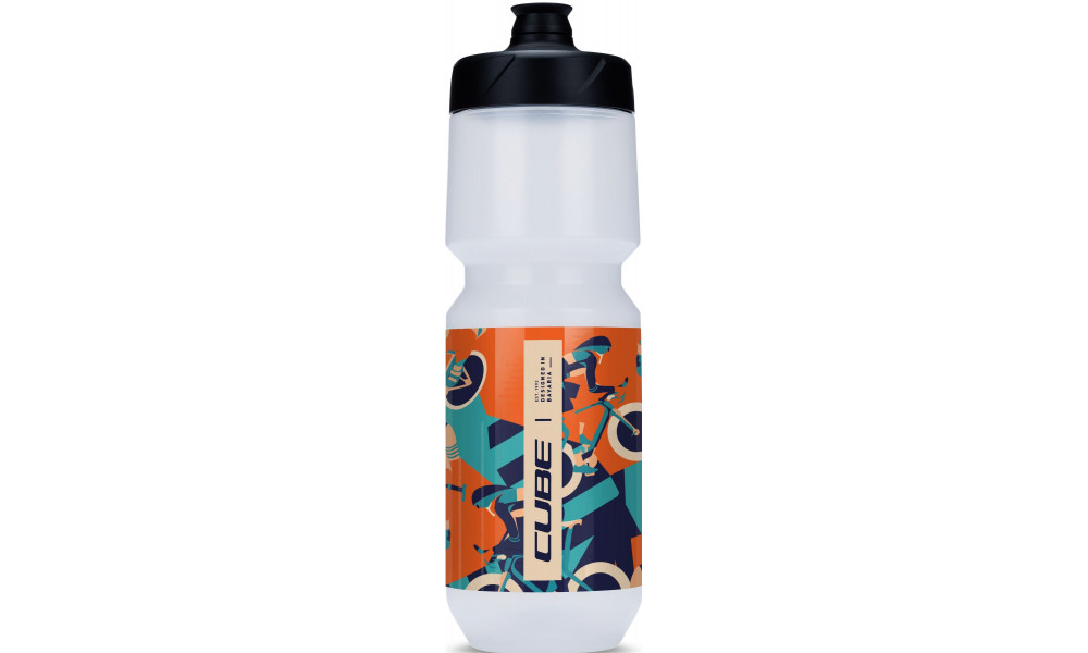 Bottle Cube Flow 750 blue'n'orange 