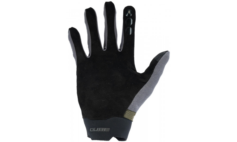 Gloves Cube Gravity Long TM olive'n'grey - 6
