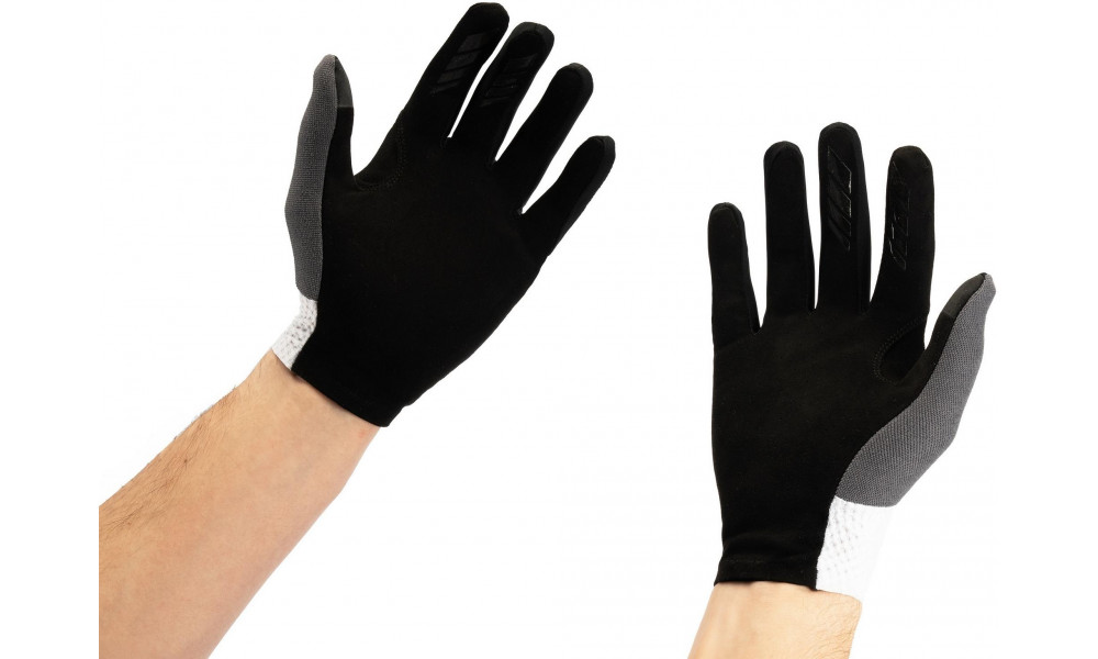 Gloves Cube Race Long white - 2