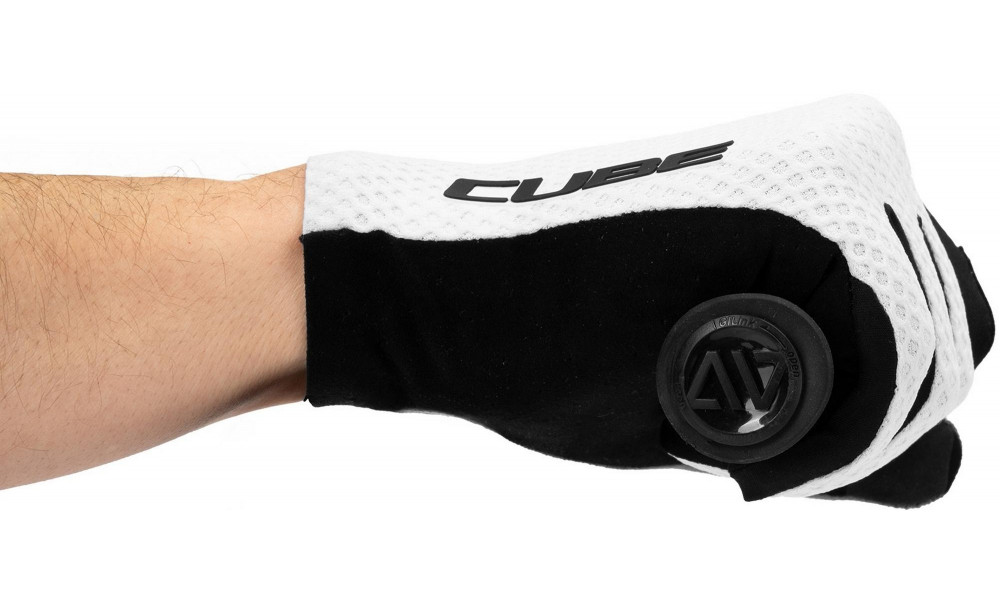 Перчатки Cube Race Long white - 3