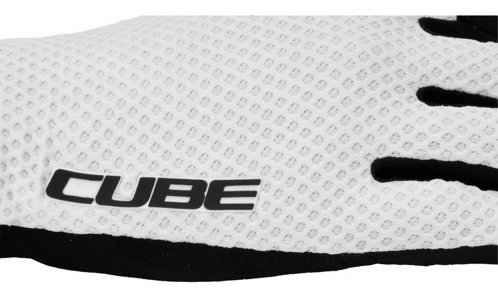 Перчатки Cube Race Long white - 4