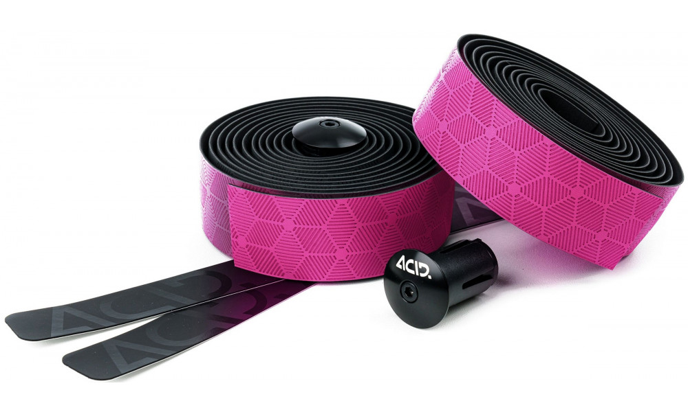 Handlebar tape ACID RC 3.0 black'n'neon pink - 1