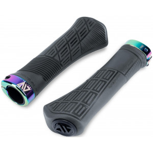 Ручки руля ACID Hybrid Perform 142mm Lock-on translucent black 'n' oilslick Ручки руля ACID Hybrid Perform 142mm Lock-on translucent black 'n' oilslick