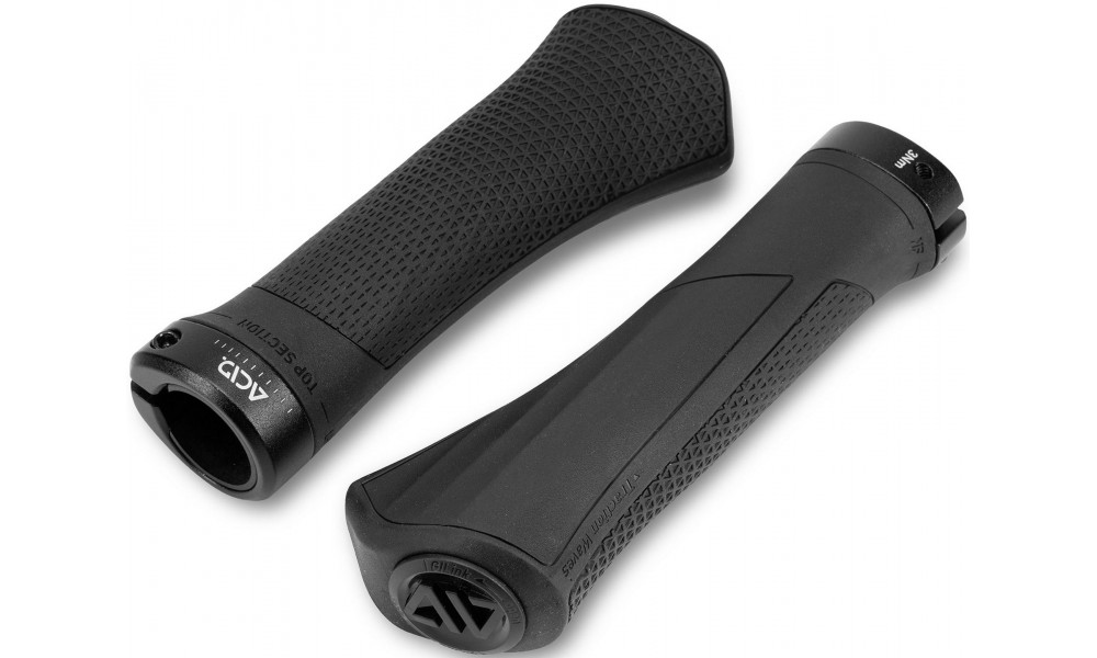 Ручки руля ACID Hybrid Tour 142mm Lock-on black - 4