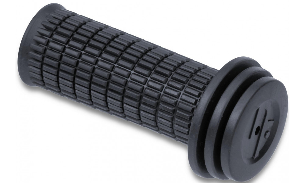 Ручки руля ACID Kids 19.0 118/80mm with bumper and gripshift black - 2